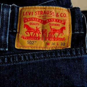 Levi's 38/32 502 Men’s Jeans never worn